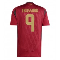 Camiseta Bélgica Leandro Trossard #9 Primera Equipación Eurocopa 2024 manga corta